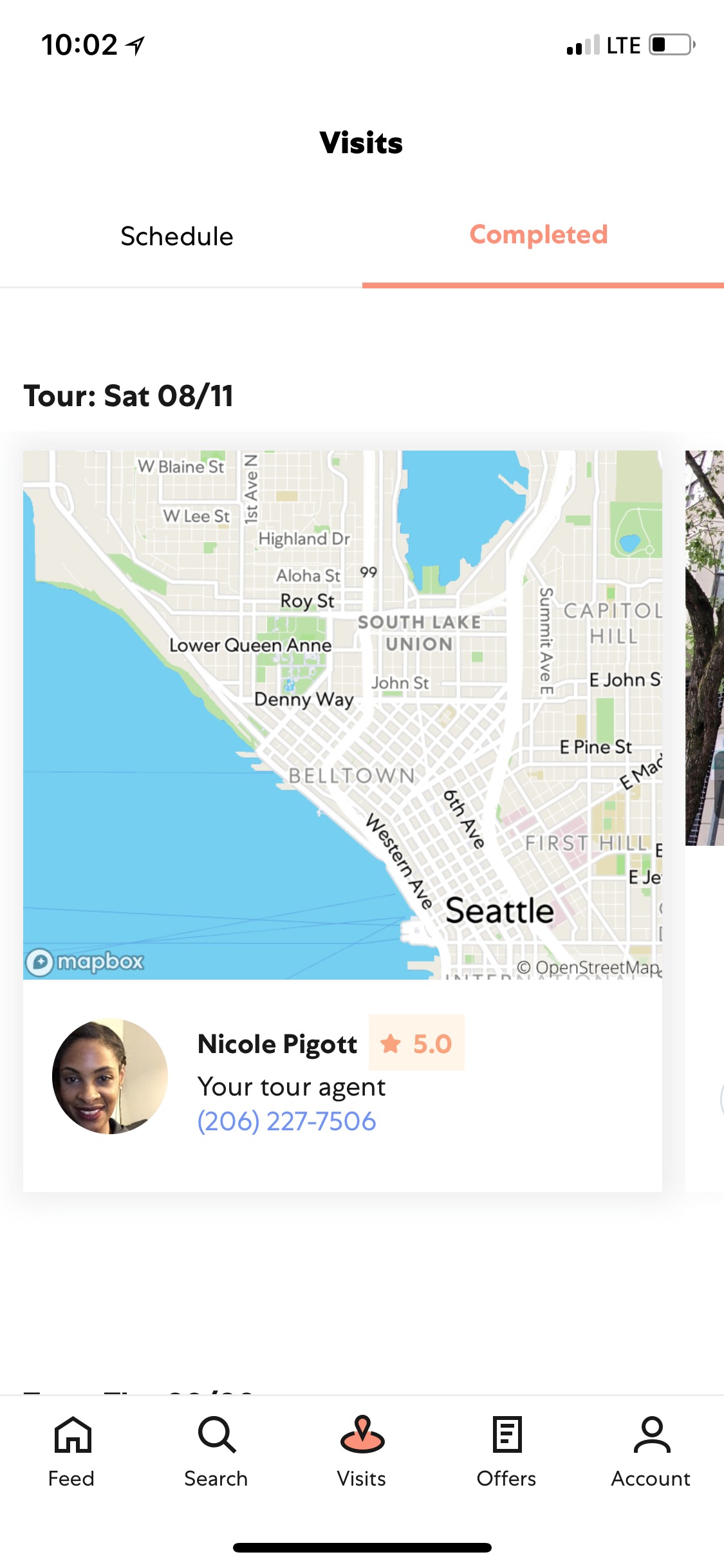 Open Listings (iPhone X)