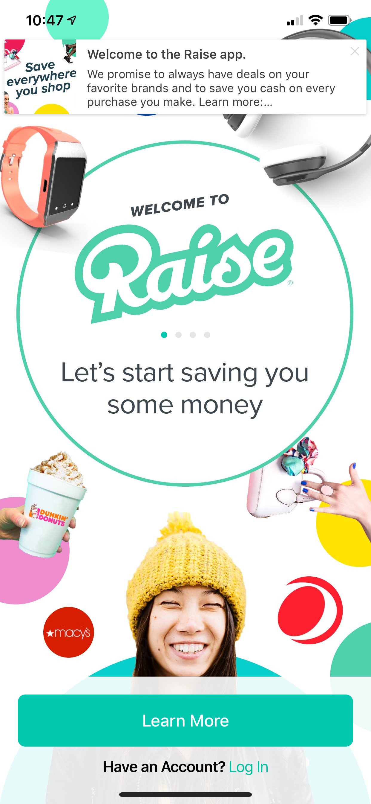 Raise (iPhone X)