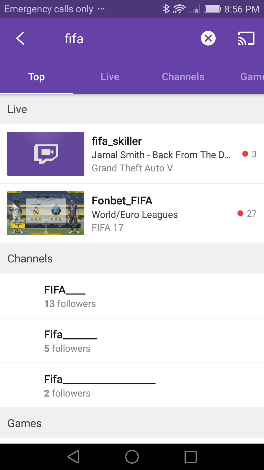 Twitch (Android)