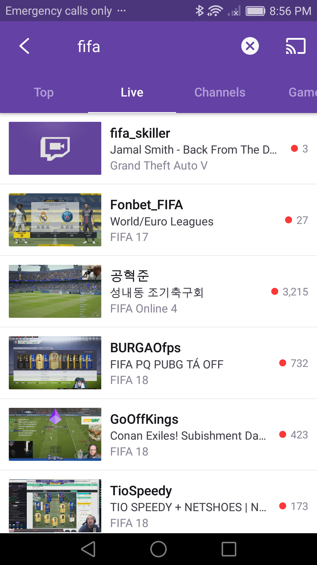 Twitch (Android)