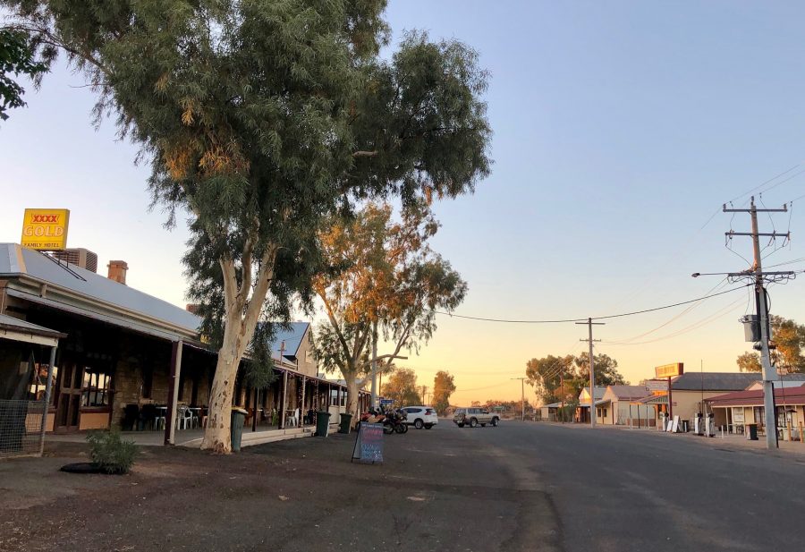 Main street in Tibooburra
