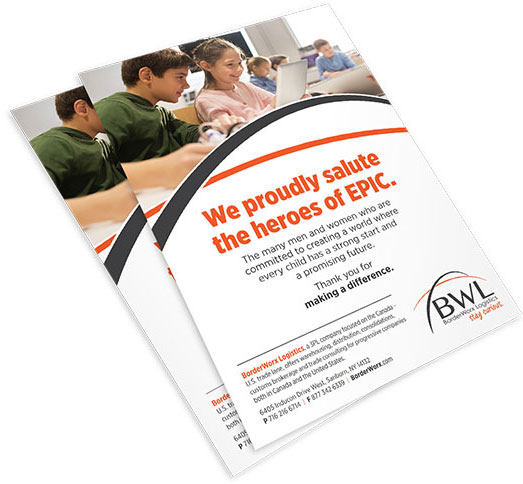borderworx print ads
