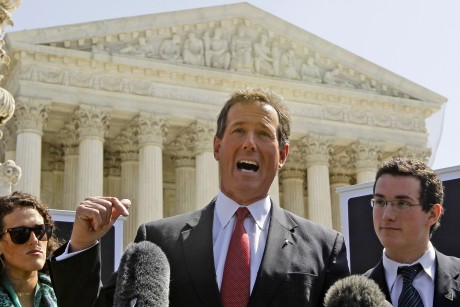Rick Santorum, Elizabeth Santorum, Daniel Santorum