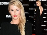 Ireland Baldwin cuts a sophisticated figure in black backless dress for Italian fashion event