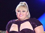 Best behaviour: Rebel Wilson said after the ceremony that she toned down her performance after a run through