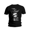 LADY GAGA - Tee Shirt Unisexe Noir Lady Gaga Boys Key Taille S