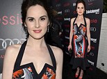 Michelle Dockery opted for a stand-out dress at Entertainment pre-Screen Actors Guild Awards party in Los Angeles on Saturday night
