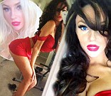 Courtney Stodden shared a picture of herself as a brunette
