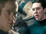 'No ship should go down without her captain': Benedict Cumberbatch taunts Kirk in new Star Trek Into Darkness trailer