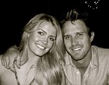 Happy couple: Kitty Spencer and boyfriend Nick Compton have kept their romance under wraps until now