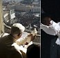 Benedict XVI releases a dove during the Angelus prayer in Saint Peter's square at the Vatican
