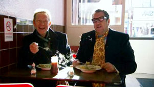 Steve and Paul go for Pie and Mash