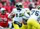 Michigan Wolverines quarterback Devin Gardner (12) looks to pass in the first quarter against the Ohio State Buckeyes Andrew Weber / US Presswire