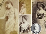 Rarely seen signed photographs of the beautiful actress who famously had an affair with King Edward VII have been unearthed 135 years later