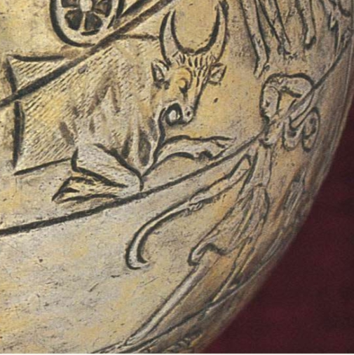 klugel globe: taurus, orion