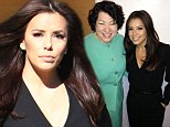 She's making strides! Eva Longoria looks ready to step into the political spotlight in a sexy black jumpsuit for sit-down with Supreme Court Justice Sonia Sotomayor 