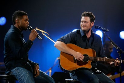Blake and Usher Honor Oklahoma