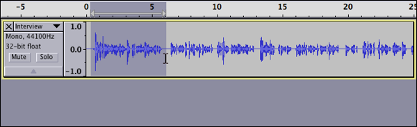 After selecting the first question.