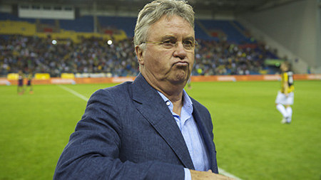 Гус Хиддинк. Фото: © Gettyimages/Fotobank.ru
