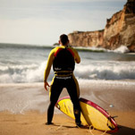 In Portugal, Riding Waves That Hit Like Quakes