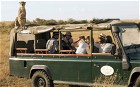  A tour group got the shock of their lives when a cheetah climbed on top of their Land Rover, while on safari in the Masai Mara, southwest Kenya.  Once the tourists had gotten over the initial shock of a large, wild cat sat above them with only a thin sheet of canvas for protection, they began to take photographs, knowing this was likely to be the closest they would ever get to a cheetah.