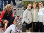 The haunting image of Mrs Gross, a fitness instructor in Charlotte, North Carolina, and a noted triathlete, was printed on the front pages of newspapers around the world, including on both the New York Post and New York Daily News. 