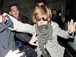 Angry: Macaulay Culkin allegedly attacked a photographer as he left a Brighton music venue