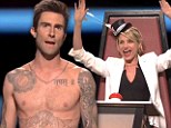 'Take your shirt off, Adam!' Shirtless Adam Levine gets acting tips from Cameron Diaz and Jerry Seinfeld during his first solo hosting gig on Saturday Night Live