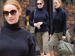 She's usually so chic! Uma Thurman wears bizarre voluminous Capri pants as she takes a springtime stroll to Louis Vuitton