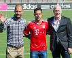 Bundesliga 13/14: Thiago Alcantara beim FC Bayern vorgestellt