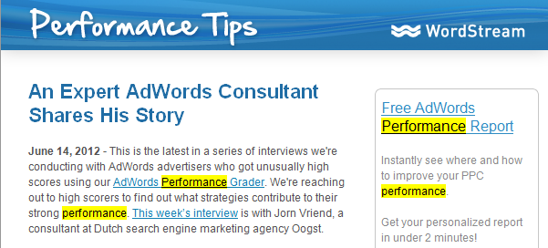 Email click through rates industry standard at 10% to 20%