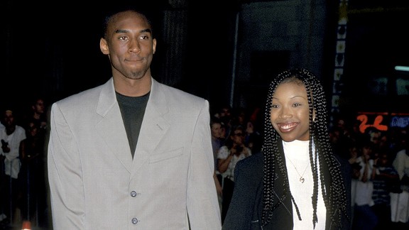 Kobe Bryant and Brandy 
