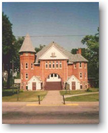 Michigan Historical Marker: Stockbridge Town Hall