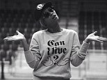That's what you call a fashion statement! Beyonce appears to make jibes at lip-synching scandal with telling T-shirt