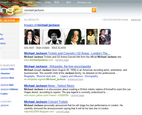 Bing - Michael Jackson