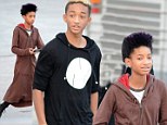 Un-Belieber-ble! Willow and Jaden Smith look excited as they attend Justin Bieber concert