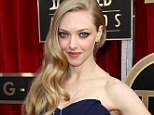 Looking her best: Amanda Seyfried poses on the red carpet at the SAG Awards in Los Angeles on Sunday night