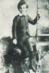 Fred Burley as a boy