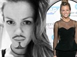 Why not take up tennis? Bored Brooklyn Decker says she 'needs a new hobby' as she draws on facial hair