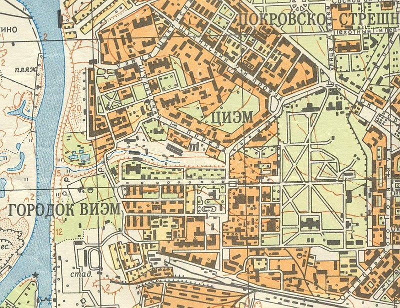 карта дорог москвы 1960. карта москвы 1967 года.