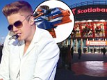 He's such a bad boy! Justin Bieber accused of shooting security guard with Nerf gun
