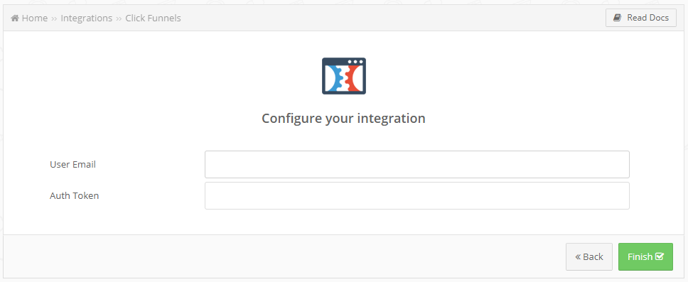 click funnels webhook creation