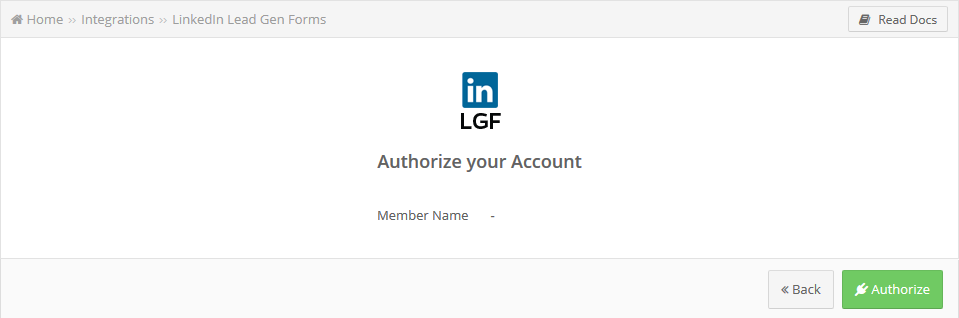 LinkedIn Lead Gen Forms creation