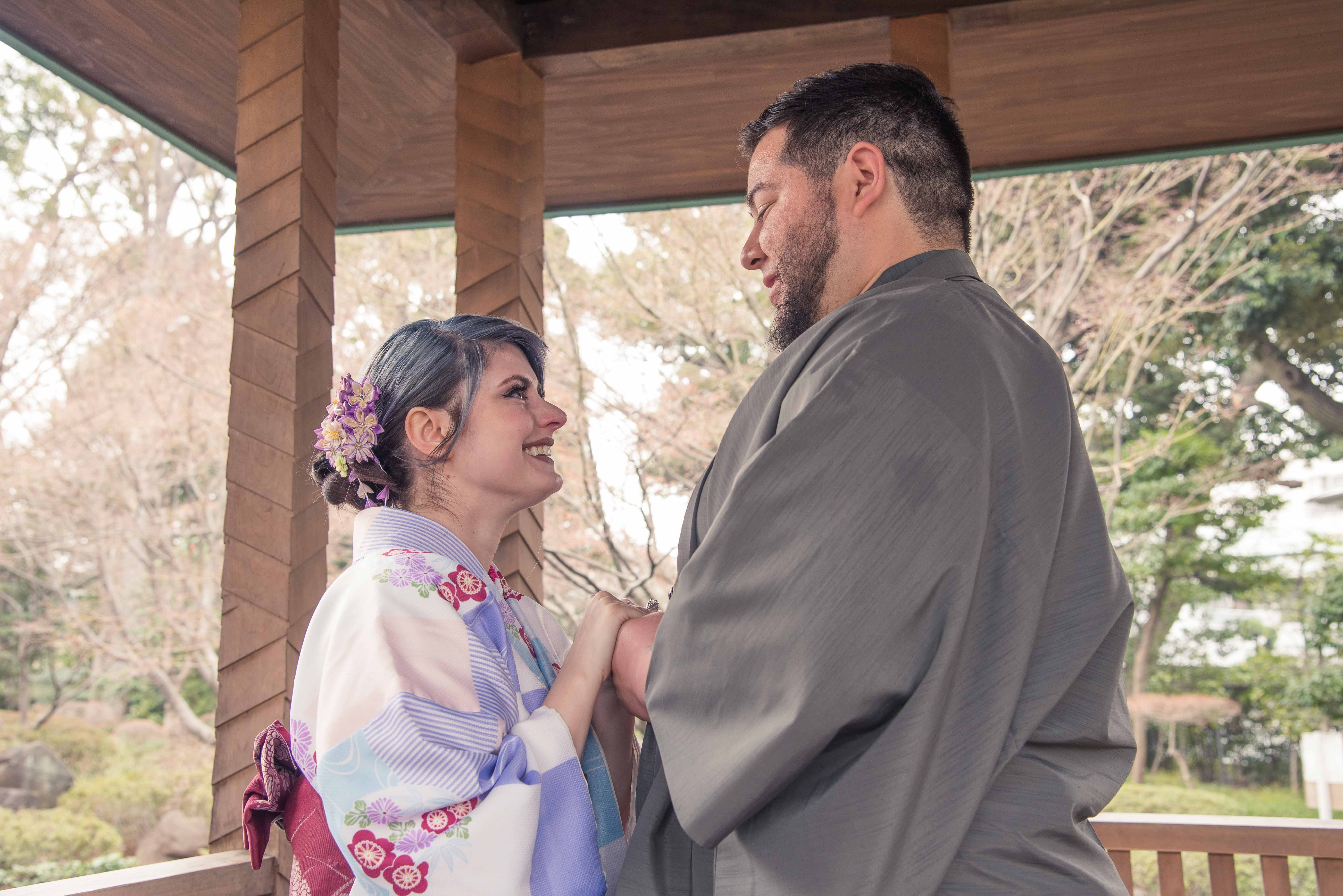 Intimate Garden Elopement - They just said their