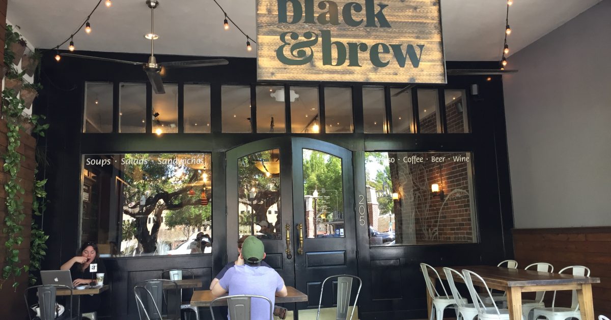 Black & Brew Coffee House & Bistro in Lakeland
