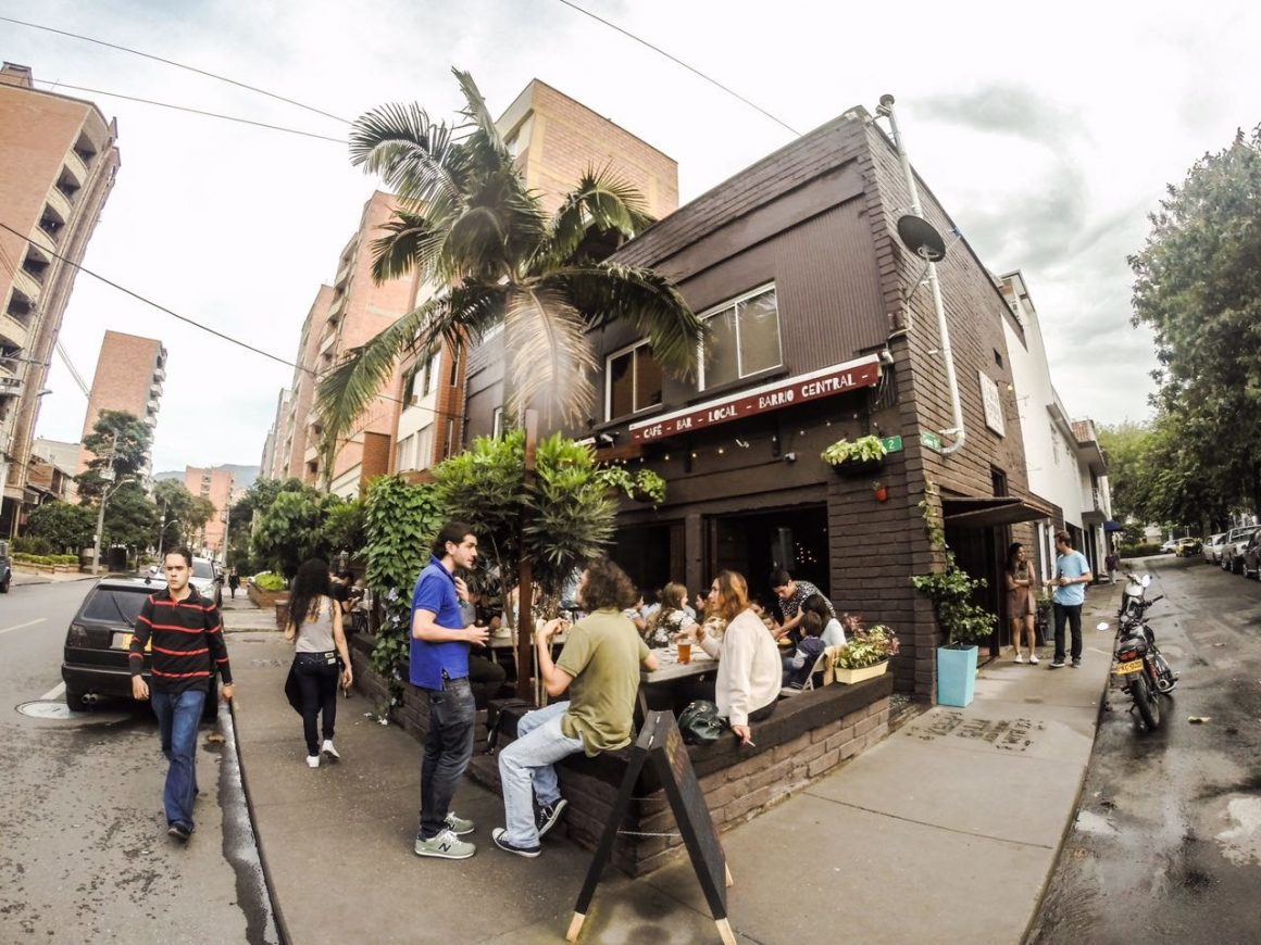 Barrio Central Café Bar in Medellín, Colombia