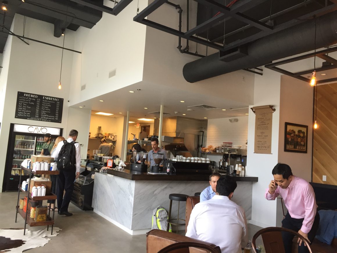 Cavo Coffee in Houston, TX