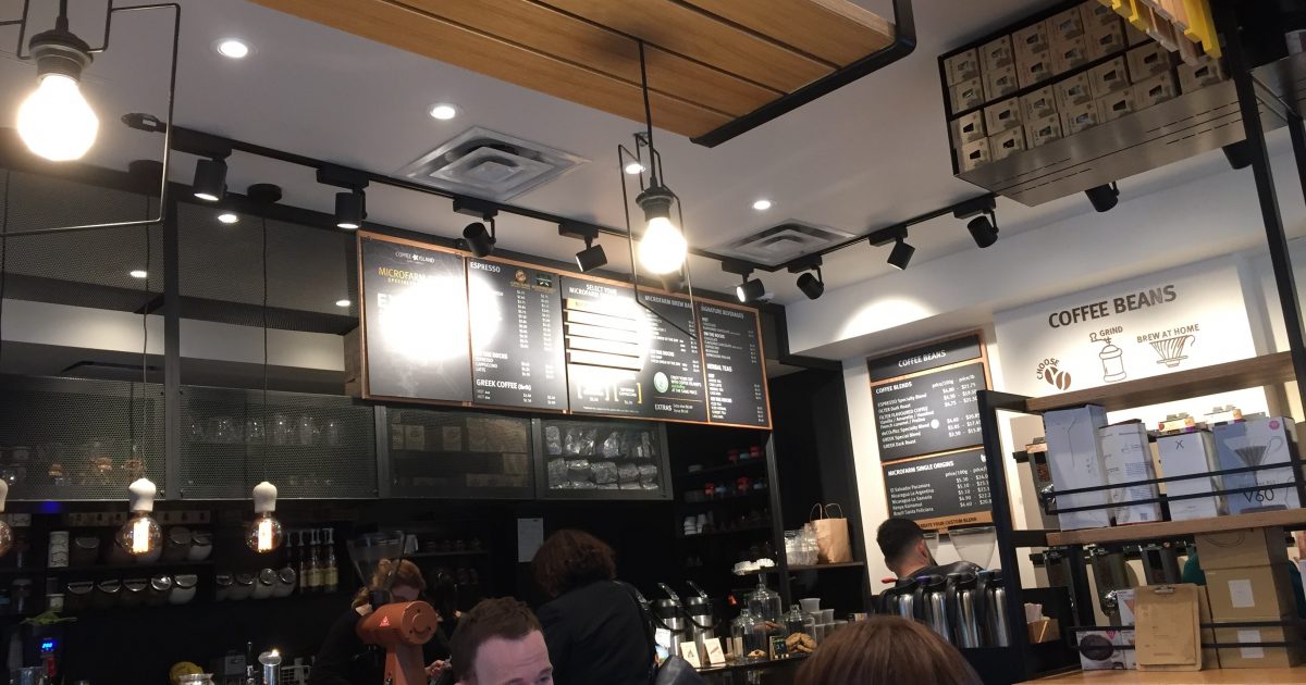 Coffee Island in Toronto