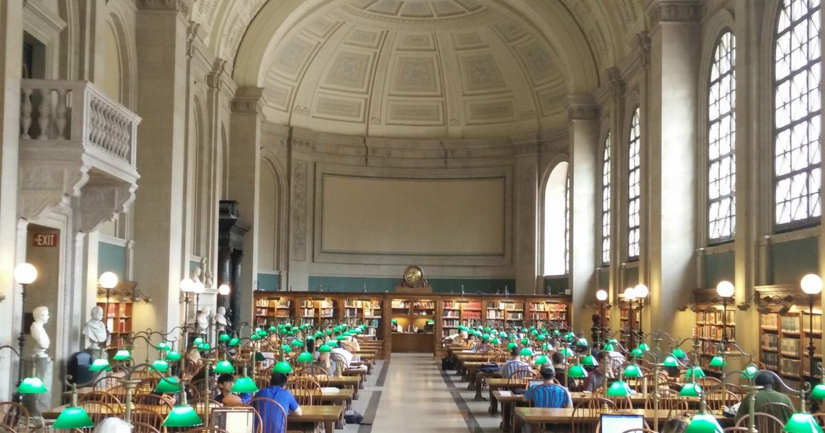 Boston Public Library in Boston, MA