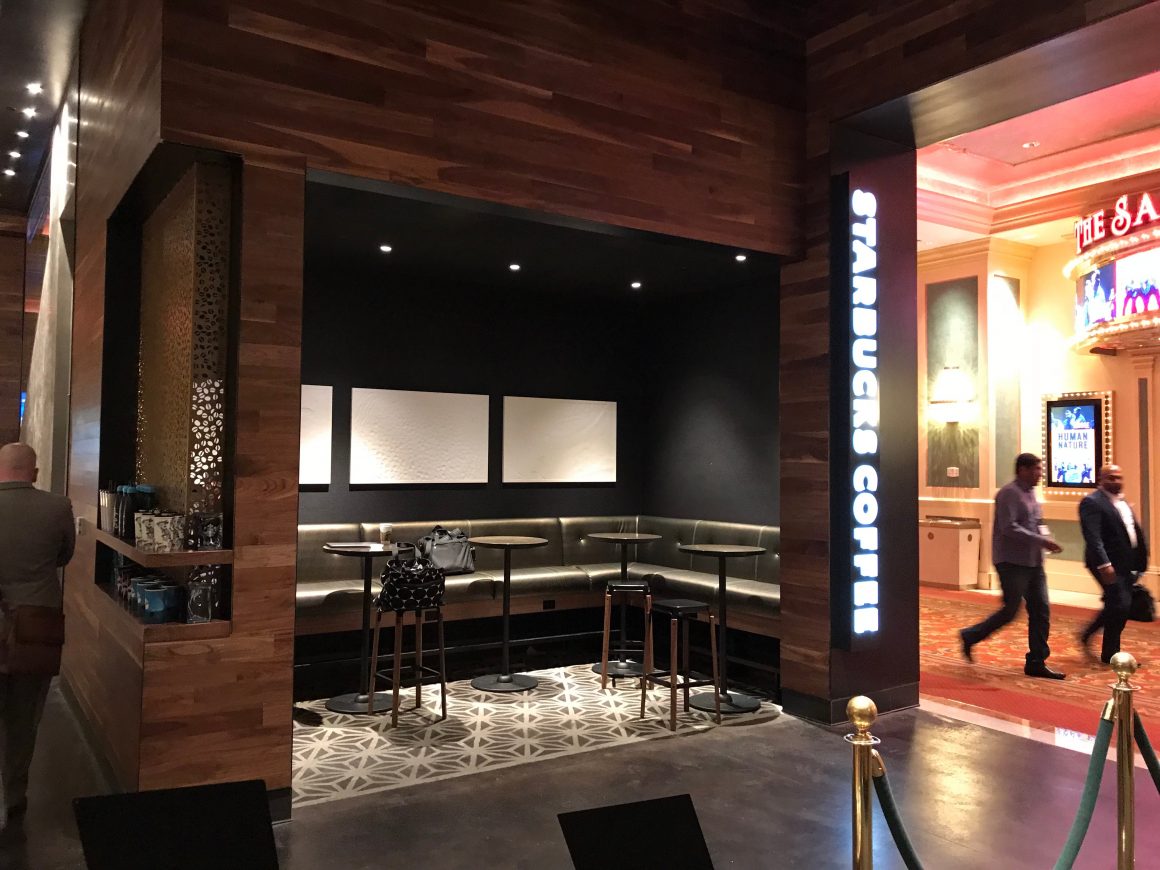 Starbucks Between & Palazzo Hotel in Las Vegas